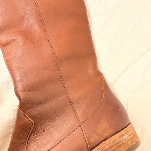 Korkease, tall leather boots, dark brown, very good condition, size 8.5 - Picture 6 of 7